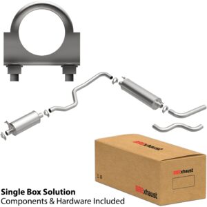 BRExhaust 1980-1993 Volvo Direct-Fit Replacement Exhaust System