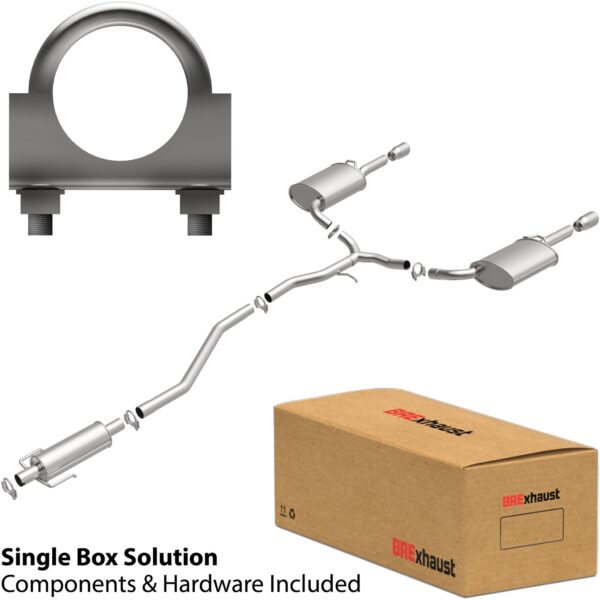 BRExhaust Direct-Fit Replacement Exhaust System 106-0642