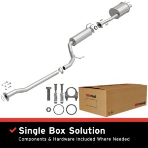 BRExhaust 2006-2011 Honda Civic L4 2.0L Direct-Fit Replacement Exhaust System