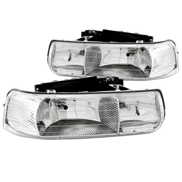 ANZO USA Crystal Headlight Set