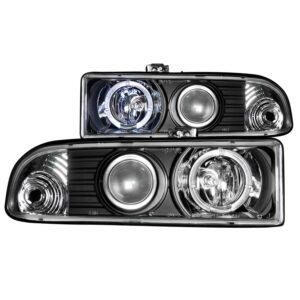 ANZO USA Projector Headlight Set w/Halo