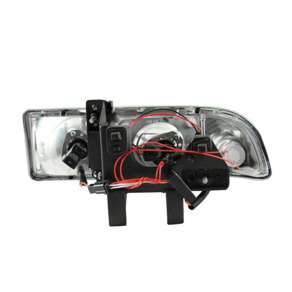 ANZO USA Projector Headlight Set w/Halo