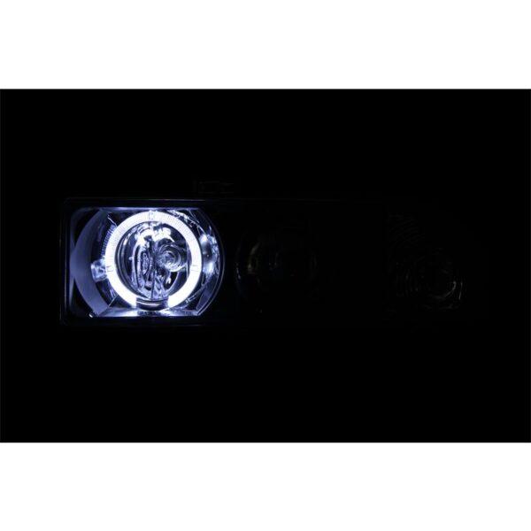 ANZO USA Projector Headlight Set w/Halo