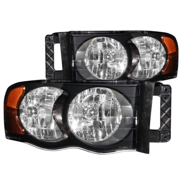 ANZO USA Crystal Headlight Set