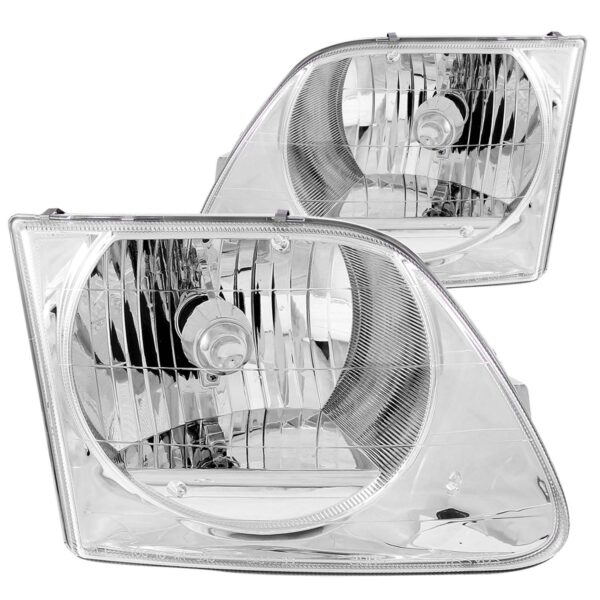 ANZO USA Crystal Headlight Set