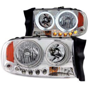 ANZO USA Crystal Headlight Set