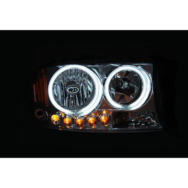 ANZO USA Crystal Headlight Set