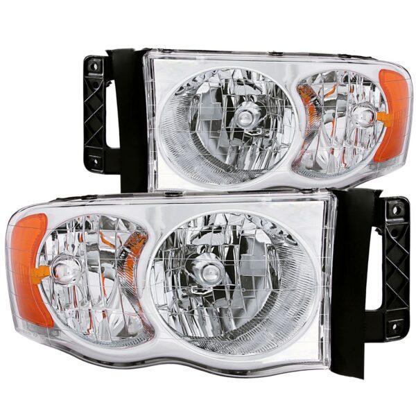 ANZO USA Crystal Headlight Set