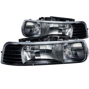 ANZO USA Crystal Headlight Set