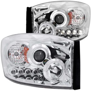 ANZO USA Projector Headlight Set w/Halo