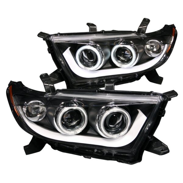 ANZO USA Projector Headlight Set w/Halo