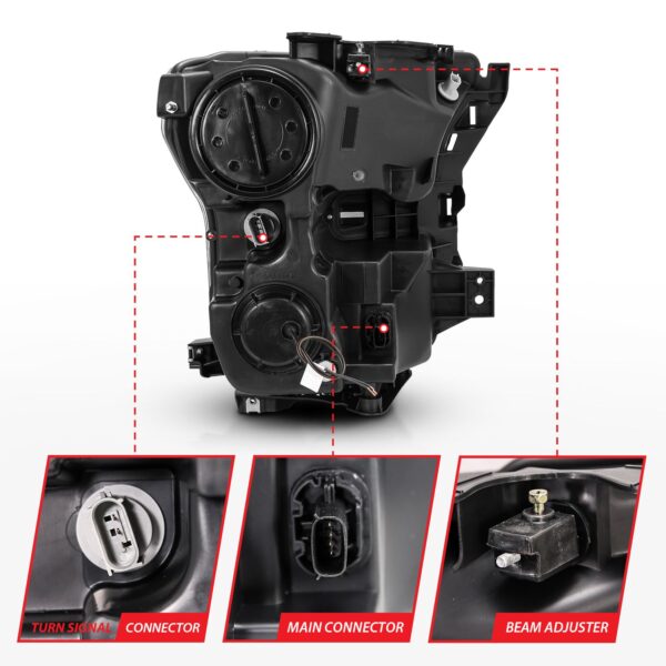 ANZO USA Projector Headlight Set