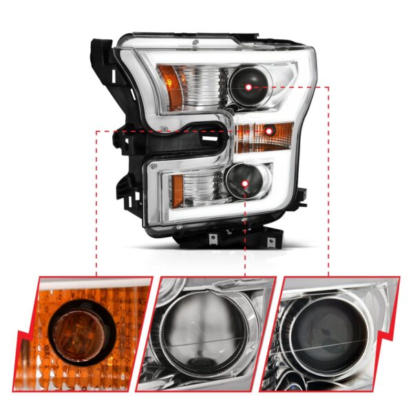 ANZO USA Projector Headlight Set