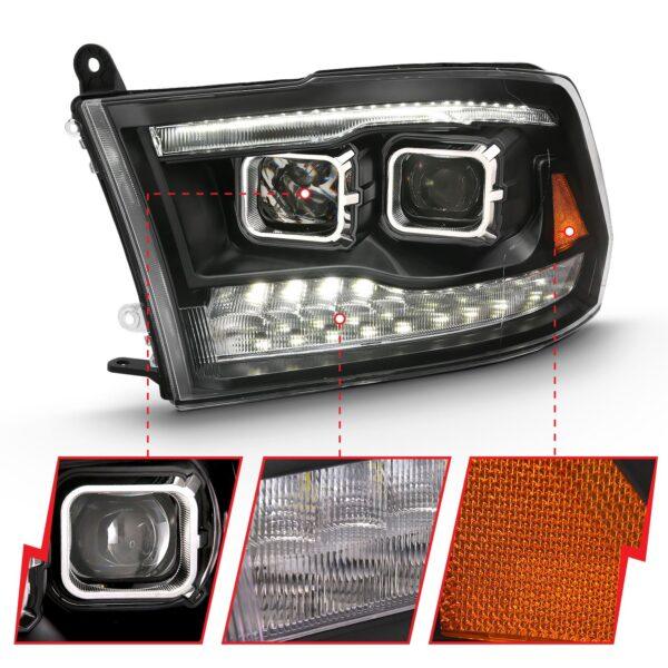 ANZO USA Projector Headlight Set