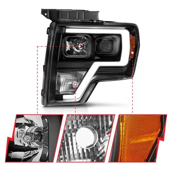 ANZO USA Projector Headlight Set