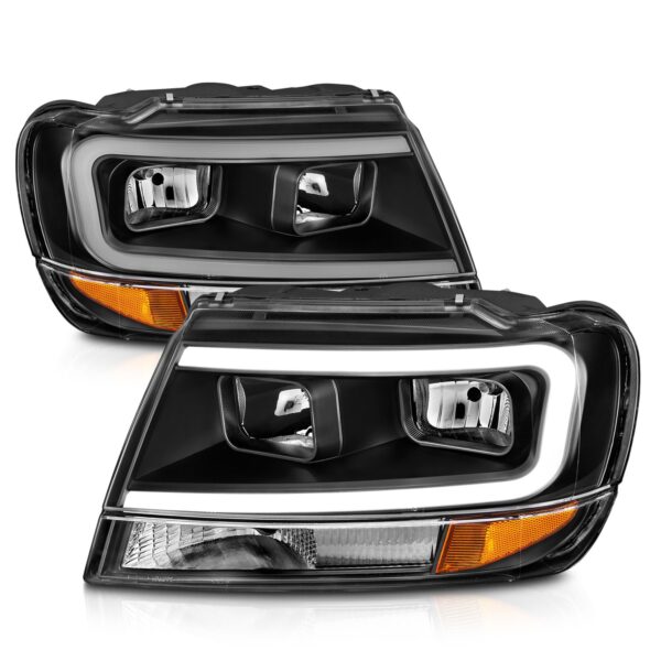 ANZO USA Crystal Headlight Set