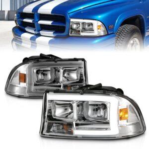 ANZO USA Crystal Headlight Set