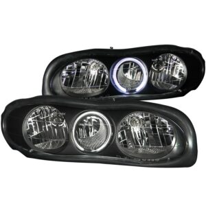 ANZO USA Crystal Headlight Set w/Halo