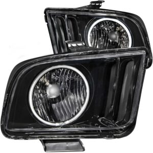 ANZO USA Crystal Headlight Set w/Halo