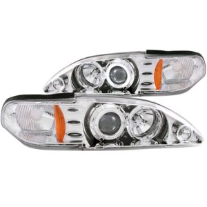 ANZO USA Projector Headlight Set w/Halo