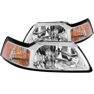 ANZO USA Crystal Headlight Set