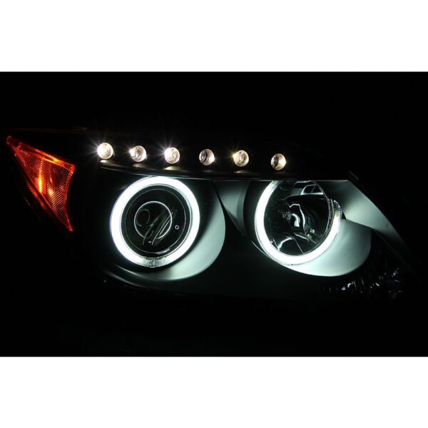 ANZO USA Projector Headlight Set w/Halo