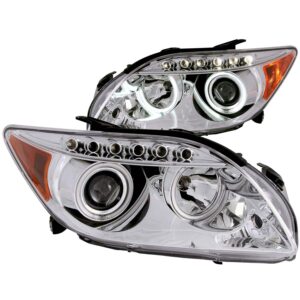 ANZO USA Projector Headlight Set w/Halo