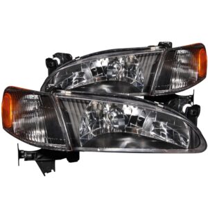 ANZO USA Crystal Headlight Set