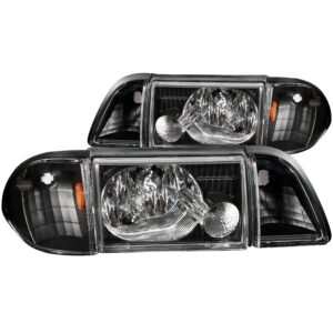 ANZO USA Crystal Headlight Set