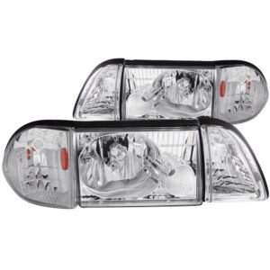 ANZO USA Crystal Headlight Set