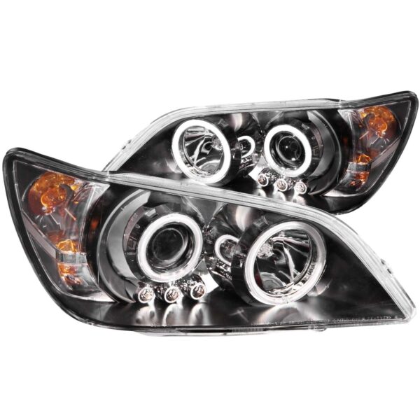 ANZO USA Projector Headlight Set w/Halo