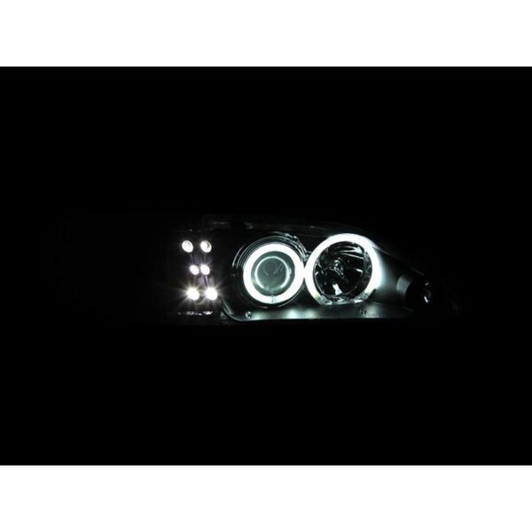 ANZO USA Projector Headlight Set w/Halo