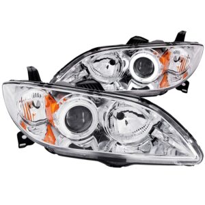 ANZO USA Projector Headlight Set w/Halo