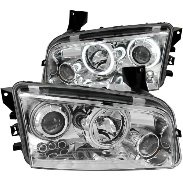 ANZO USA Projector Headlight Set w/Halo