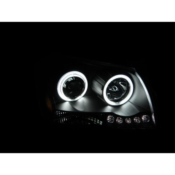 ANZO USA Projector Headlight Set w/Halo