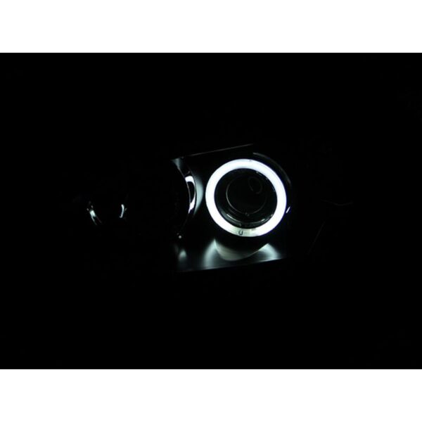 ANZO USA Projector Headlight Set w/Halo