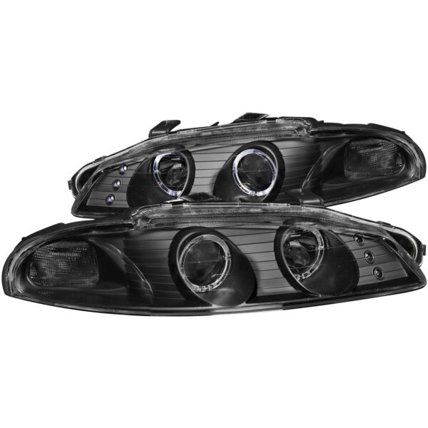 ANZO USA Projector Headlight Set w/2 Halos