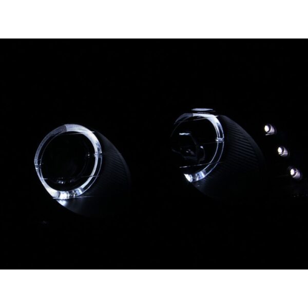 ANZO USA Projector Headlight Set w/2 Halos