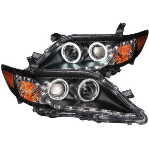 ANZO USA Crystal Headlight Set w/Halo