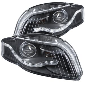 ANZO USA Projector Headlight Set w/2 Halos