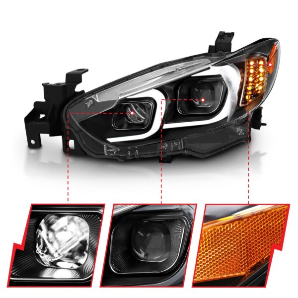 ANZO USA Projector Headlight Set