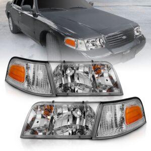 ANZO USA Crystal Headlights