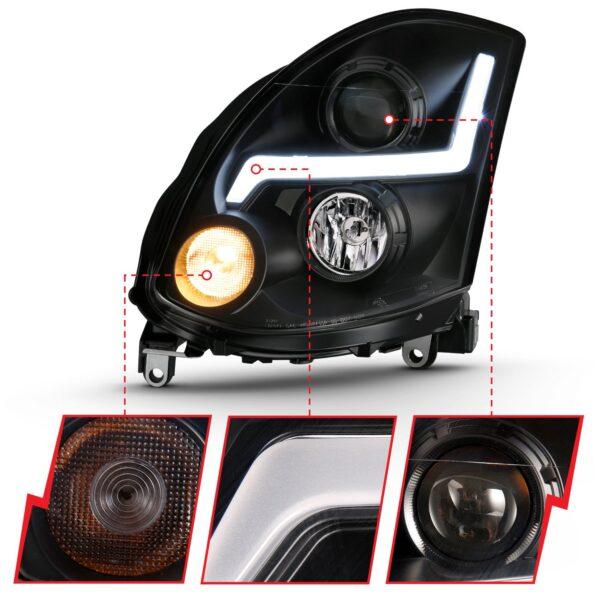 ANZO USA Projector Headlight Set