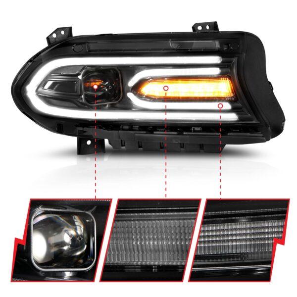 ANZO USA Projector Headlight Set