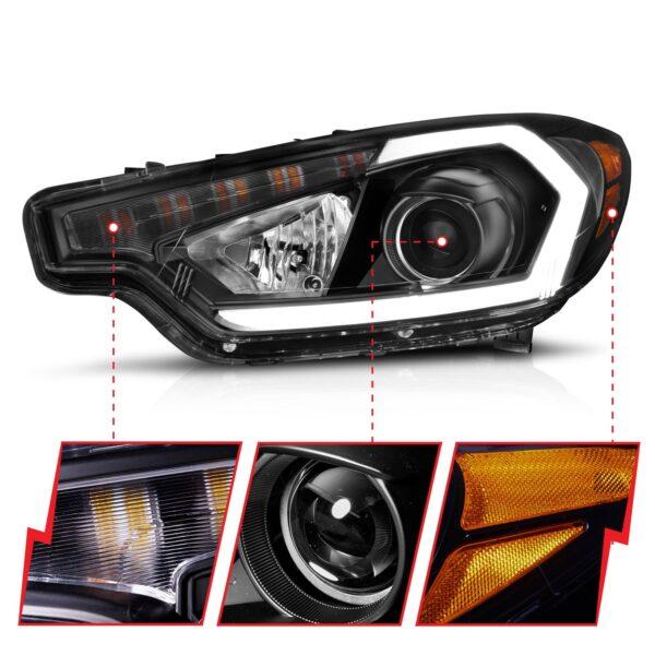 ANZO USA Projector Headlight Set