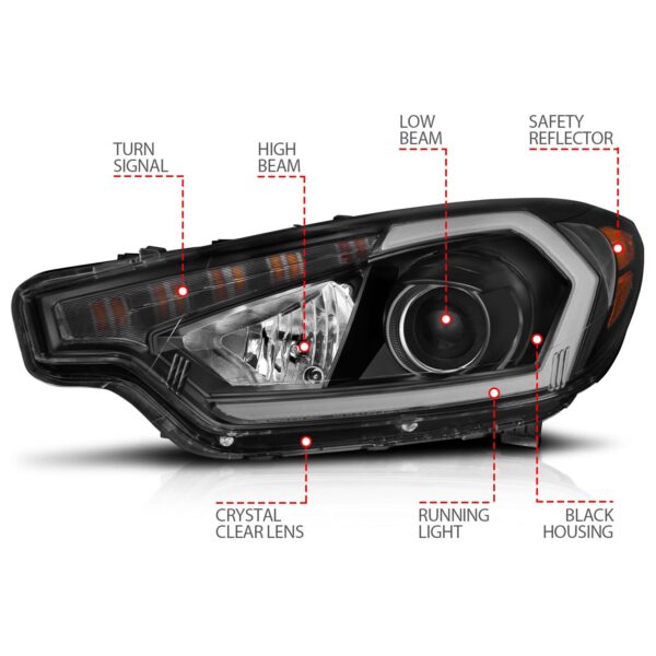 ANZO USA Projector Headlight Set