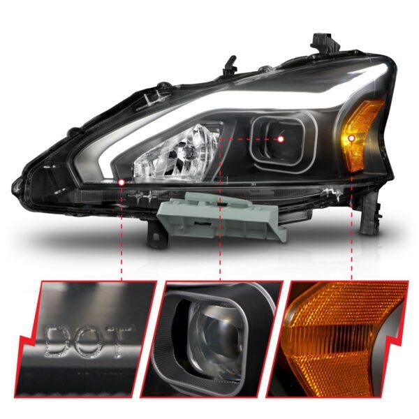 ANZO USA Projector Headlight Set