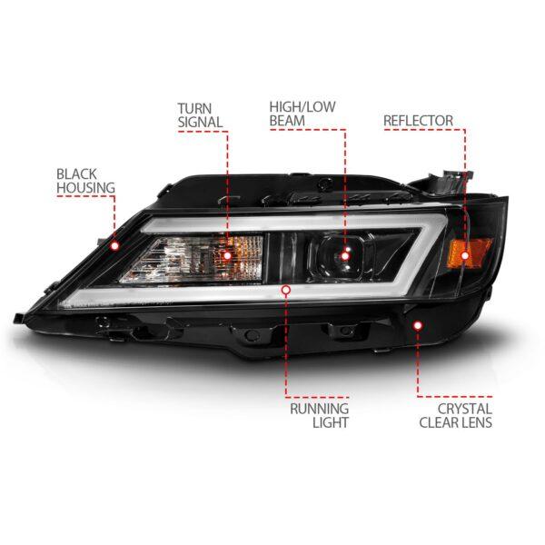 ANZO USA Projector Headlight Set