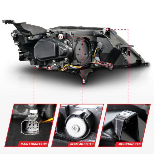 ANZO USA Projector Headlight Set