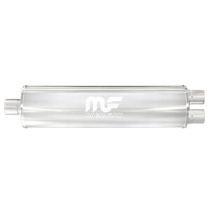 MagnaFlow 7in. Round Straight-Through Performance Exhaust Muffler 12763